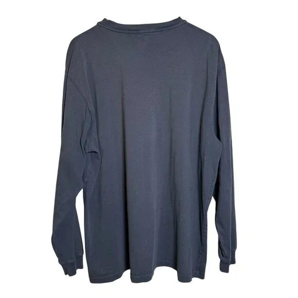 Carhartt Tee Shirt Pullover Men Sz XL Gray Long Sleeve Pocket Casual Workwear - Picture 2 of 9